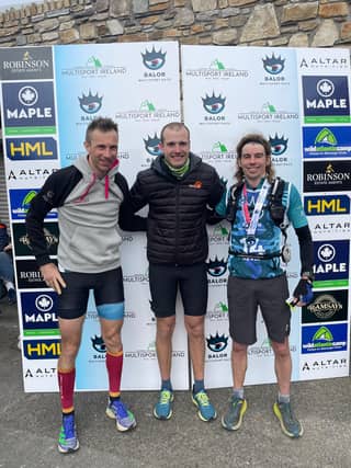 The team event was won the Speer Performance, made up of Adam Speer, Declan Donnellan and Barry Foley in a time of 11:05:47, with Willie’s Muppets - Frankie McGinley, Fergal McGee and Sean Ferry - second in 12:03:12 and third went to 3 Chasers, with Gracie Doohan, Graham Sterritt and Kenneth Bates, in 12:24:00.