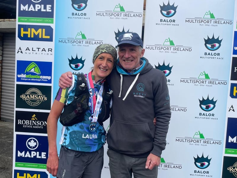 In the Male Solo event, Johan Muller was first in 11:20:50, Sebastien Giraud was second in 11:30:10 and Kevin O’Brien’s 11:37:35 was enough for third.
