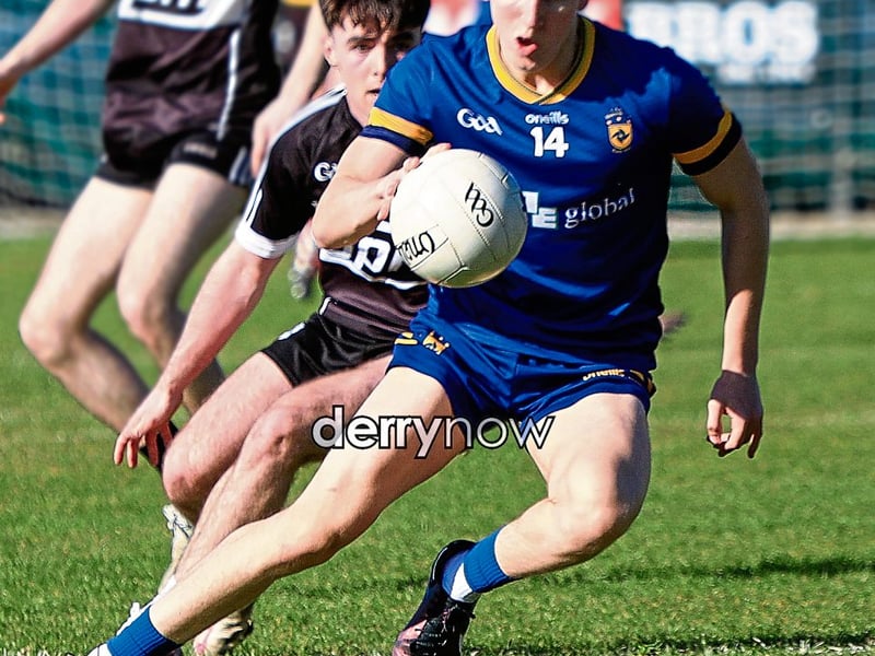 Steelstown's Calum Deery scored the last-gasp winner against Dungiven.