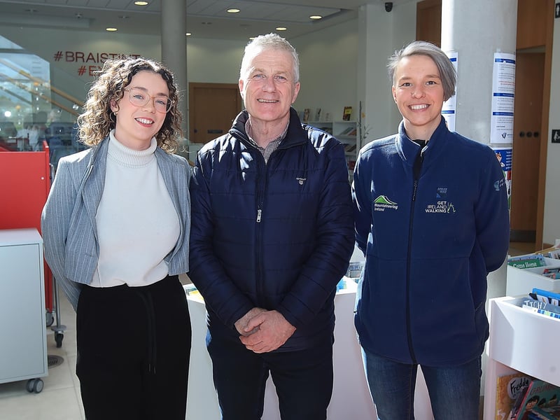 Lauren Walsh Kett, Eddie Mulligan and Natalia Pocelujko
