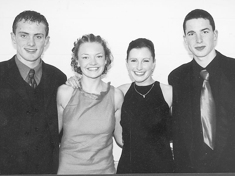 David Barden, Lorna Quinn, Grainne Fox and Seanie Stakelum