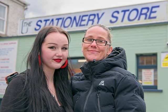 One of Naas' most iconic and long-standing shops, The Stationery Store, celebrated an incredible achievement last week as they have now been in business for four decades. On Friday, March 14, the staff of the shop hosted an event to mark this milestone, by giving away some prices, having KFM Radio come along and much much more! Local upcoming young singer/songwriter, Kate Roycroft, from Athy, with her mum Gemma Roycroft, pictured