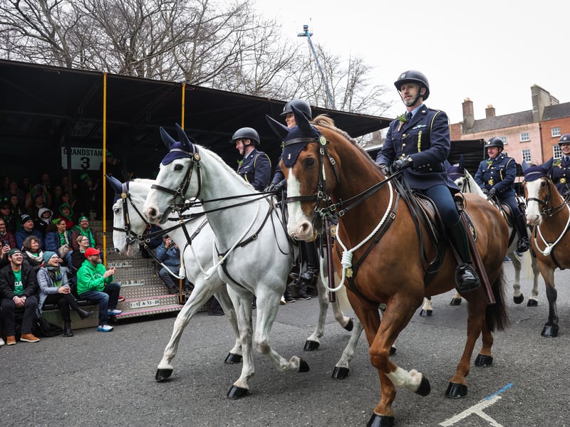 In Dublin, members of the Defence Forces and An Garda Siochana played their part in festivities while in Athy, Irish step dancers led the parade.