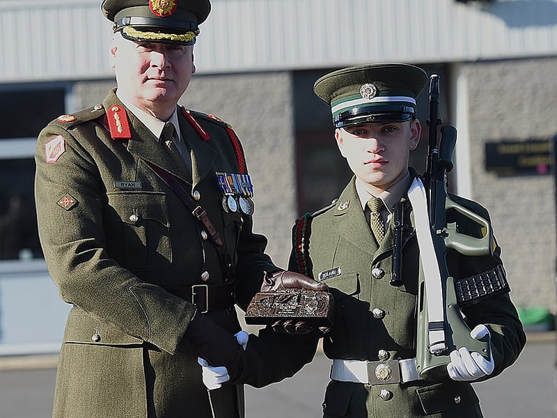 Photos: 27 Infantry Battalion Passing Out Parade at Louth's Aiken Barracks