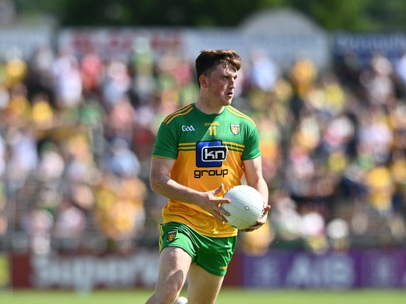 Niall O'DonnellJim McGuinness mentioned the St Eunan's man afterwards, glad that he got another game into his legs. Not at the full pace yet but is getting there. 6.5