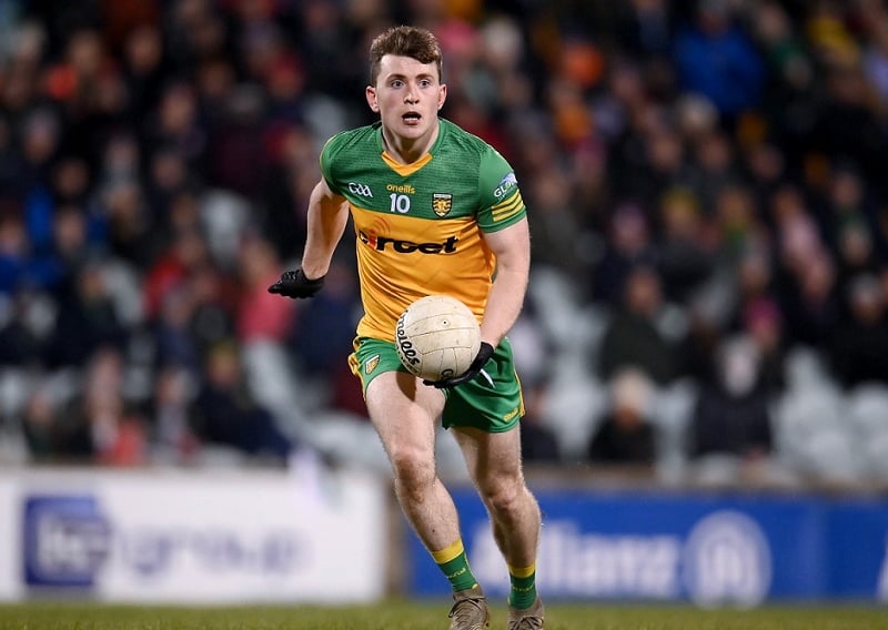 Shane O'DonnellAnother lively performance from the St Eunan's man and he took his goal, his first at senior level, with aplomb. Is now a vital cog in the Donegal set up. 7.5