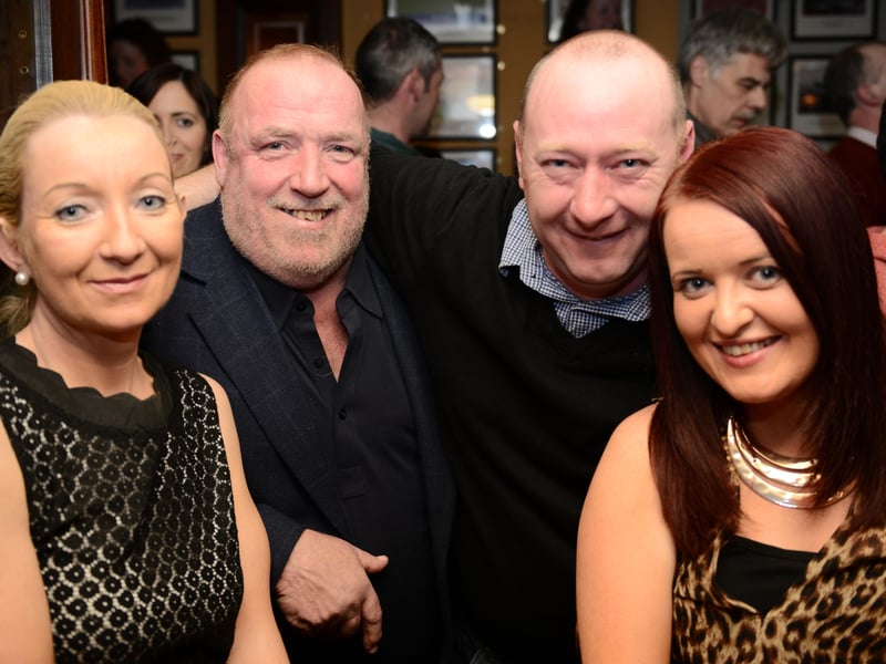 Caption: Geraldine McGuire, Jimmy Leavy, Sean McGuire and Linda McHugh at the Nathan Carter Concert in Ballymahon