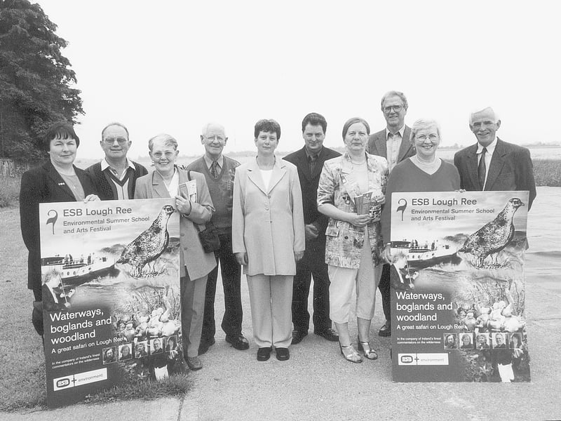 Caption: At the launch of the Summer School in Lanesboro were Margaret Cullen, Johnny Horohoe, Mai Casey, John Casey, Margaret Thompson, Brendan Columb, Evelyn Rooney, Michael McCarthy, Loretta Gallagher and Denis Devereaux