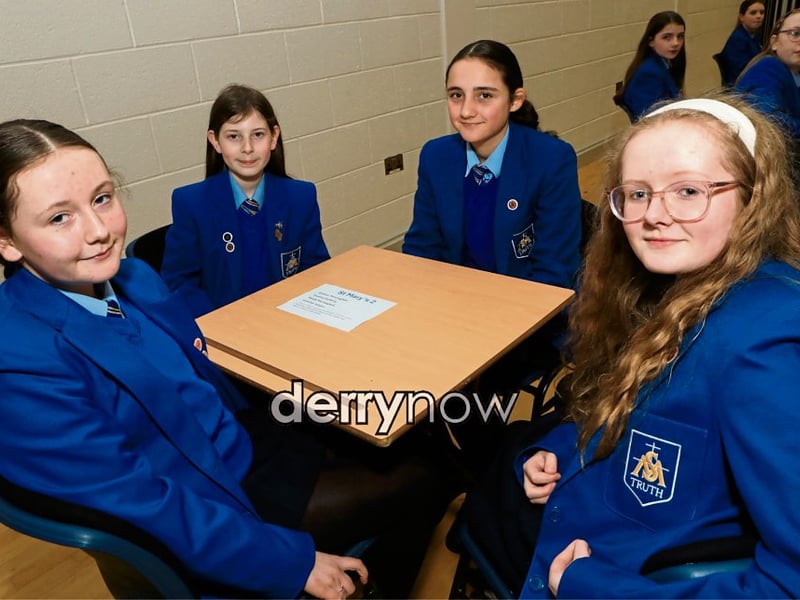 St. Mary's College quiz team 2.