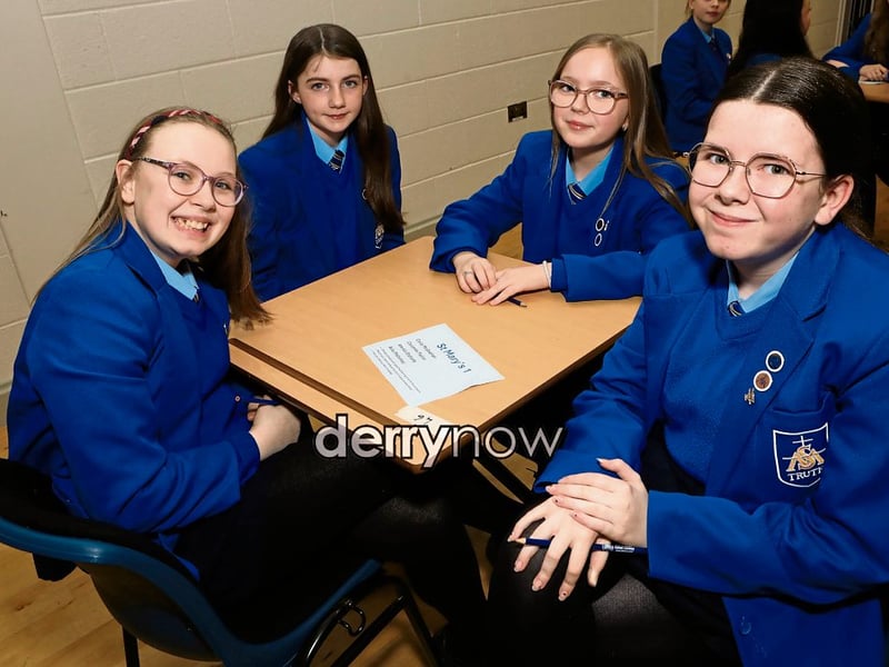 St. Mary's College quiz team 1.