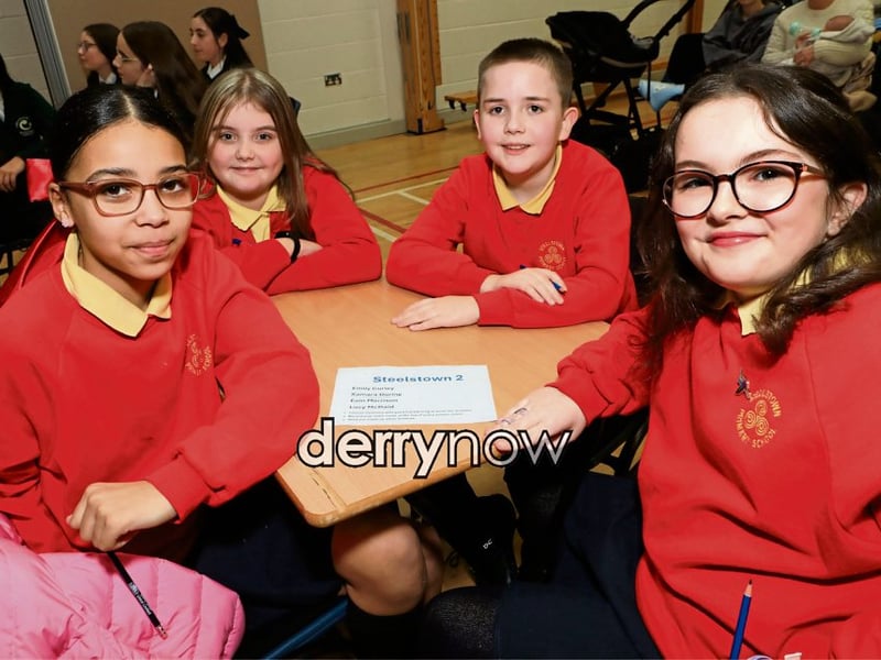 Steelstown PS quiz team 2.