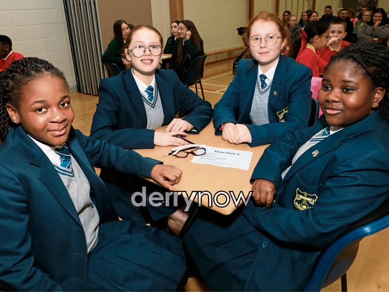 Thornhill College quiz team 4.