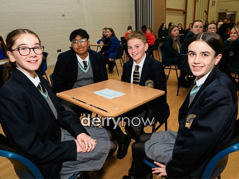 Lumen Christi College quiz team.
