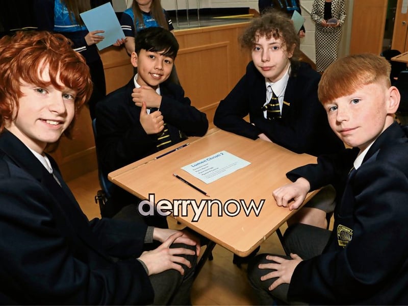Lumen Christi College quiz team 2.