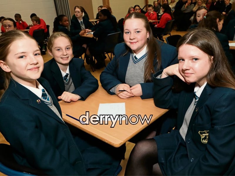 Thornhill College quiz team 4.