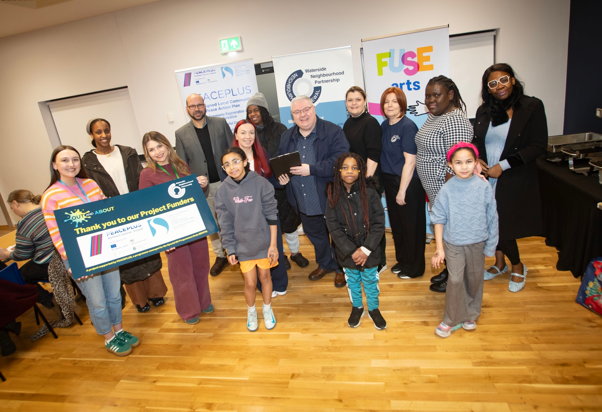 IN PICTURES: 'Out and About' project launch by Waterside Neighbourhood ...