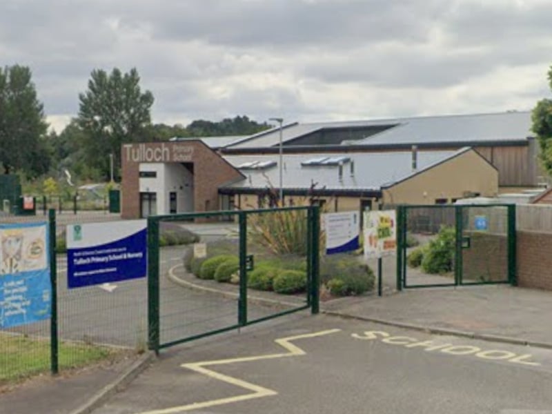 Tulloch Primary School, in Perth, scored a total of 370 points in the report, dropping 10 marks in each of the reading, writing and numeracy categories. It claims a spot in the top 10 despite 30-40 per cent of the school's 326 pupils being classed as 'very deprived'.