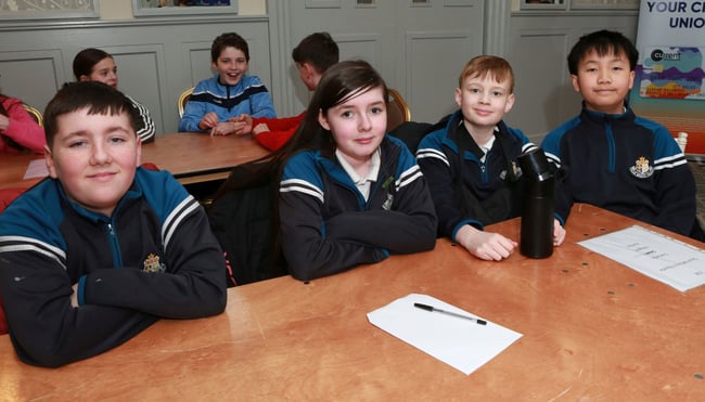 Scoil Mhuire Naofa Athy's team.