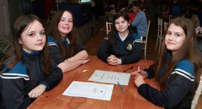 Scoil Mhichil Naofa Athy's team.