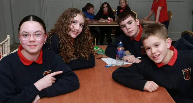 St. Pius N.S. Ballacolla's team.