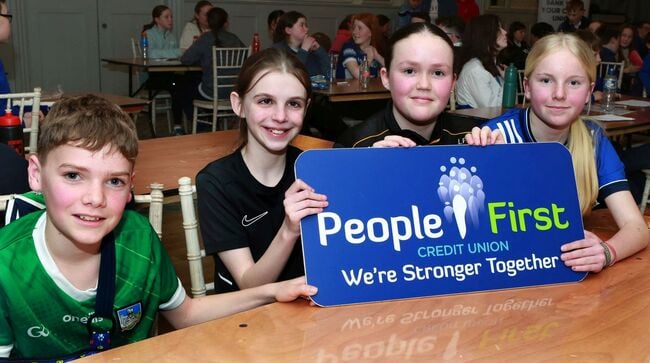 The team from The Heath N.S.
