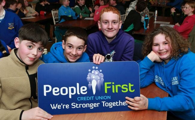 Scoil Mhuire Abbeyleix's team.