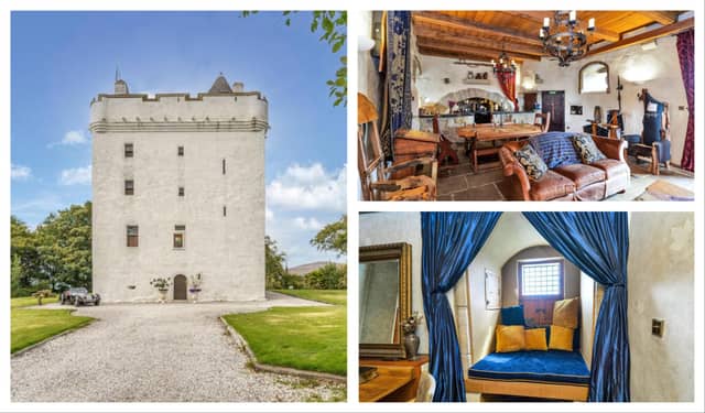 Law Castle is a rare and remarkable example of a fully restored medieval tower house, steeped in royal history and architectural significance.