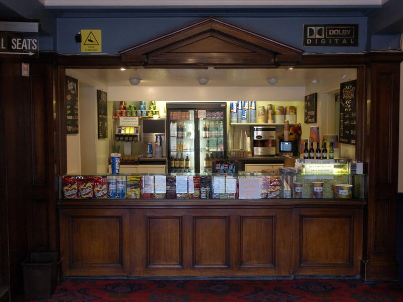 Inside Cottage Road Cinema in July 2005.