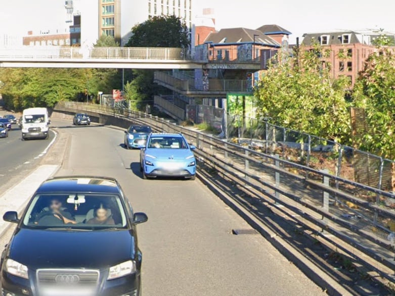 A20 Leeds International Pool is the joint 3rd most polluted of the 9 monitoring sites for which Leeds City Council has published air quality data for 2023. The 30µg/m3 annual mean concentration of nitrogen dioxide (NO2) recorded there in 2023 is three times the WHO's recommended limit, but well under the UK legal limit of 40µg/m3. NO2 levels at the site have decreased from 38µg/m3 in 2017.