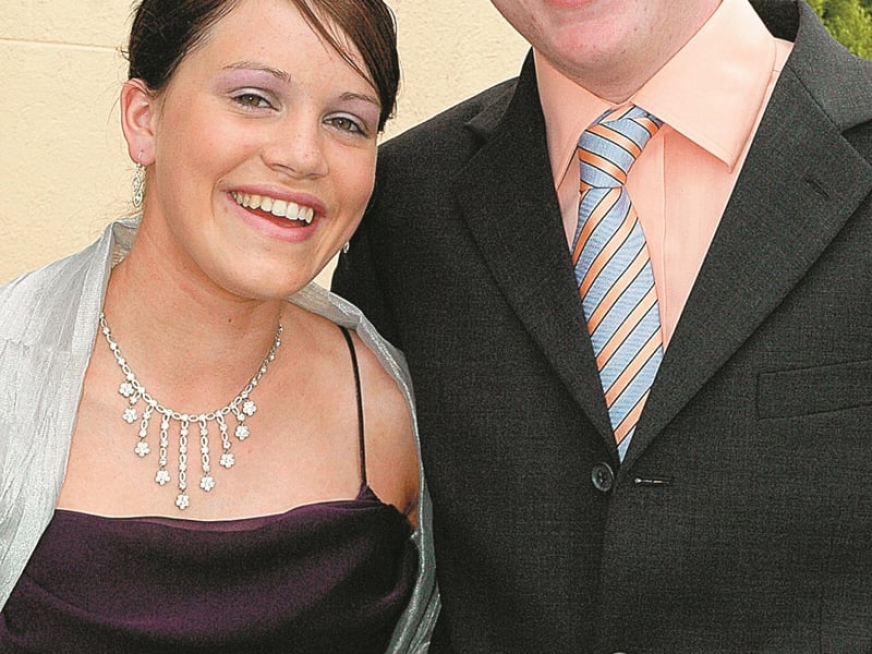 Caption: Rachel Sloane and Kevin Carey