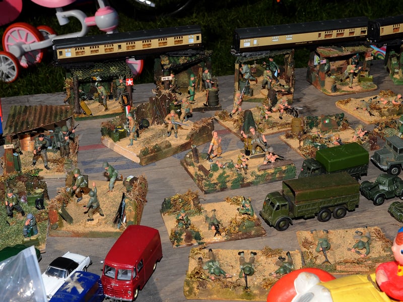Plenty of toys for sale.