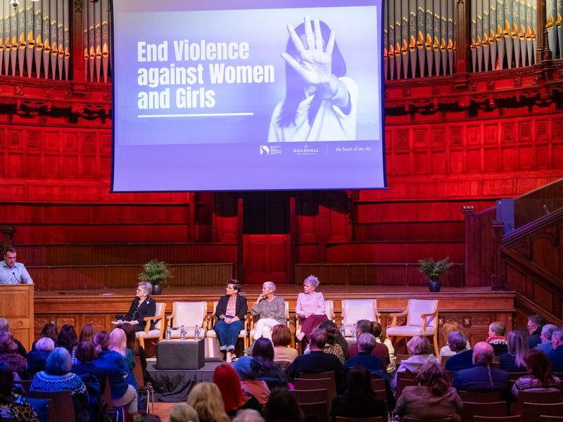 The Mayor Councillor Lilian Seenoi-Barr has hosted a Public Meeting on Ending Violence Against Women and Girls in the Guildhall.