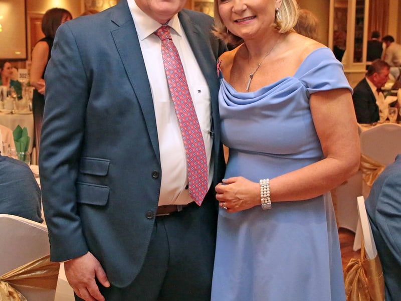 Caption: Michael and Clodagh McCann