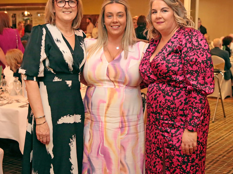 Caption: Laura Connell, Karen Martin and Josephine Gray
