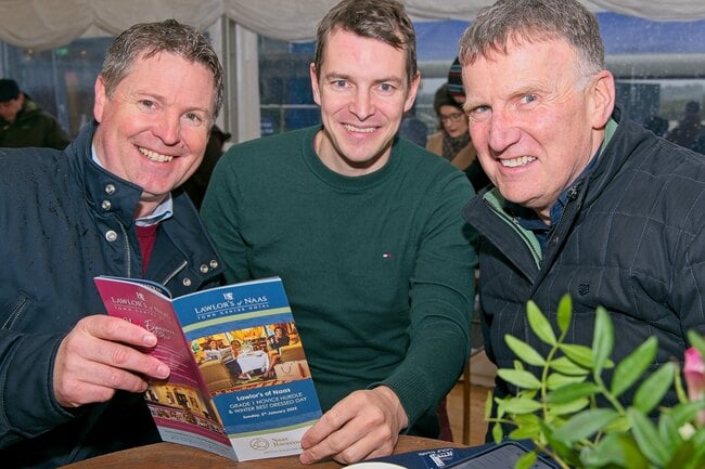 Eddie McGarry, Christopher Blake and Richard Dunne.
