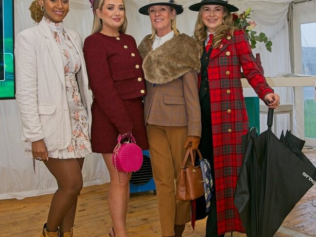 Velile Sibanda, Kayleigh O’Donovan, Maura Earls and winner of the Best Dressed Cara Earls-Meehan.