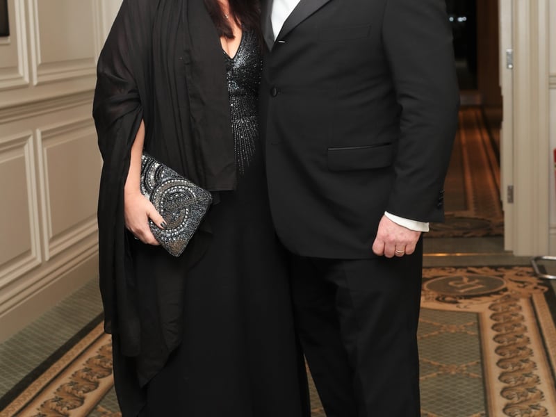 Caption: Anne & Glynn McKenna. Photo: Syl Healy.