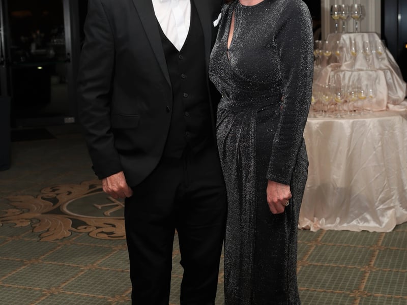 Caption:  Frank & Janet McNamee Photo: Syl Healy.