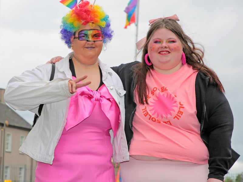 Caption: Caitlin Penrose and Joanne Nleszyk