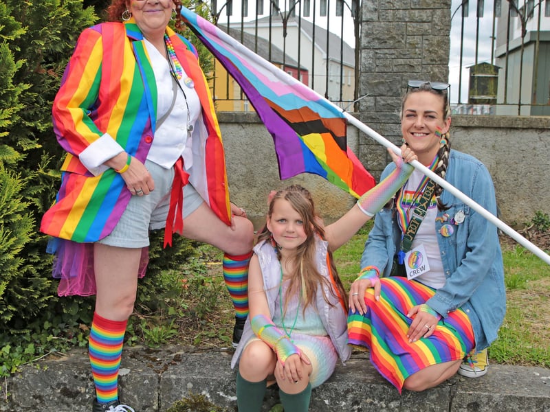 Caption: Three generations; Hayley, Chloe and Lorelei Fox-Roberts