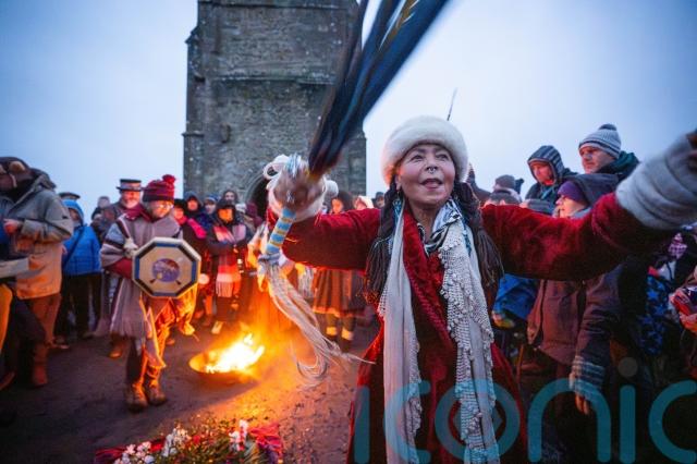 In Wiltshire, the prehistoric Stonehenge monument was busy this year.