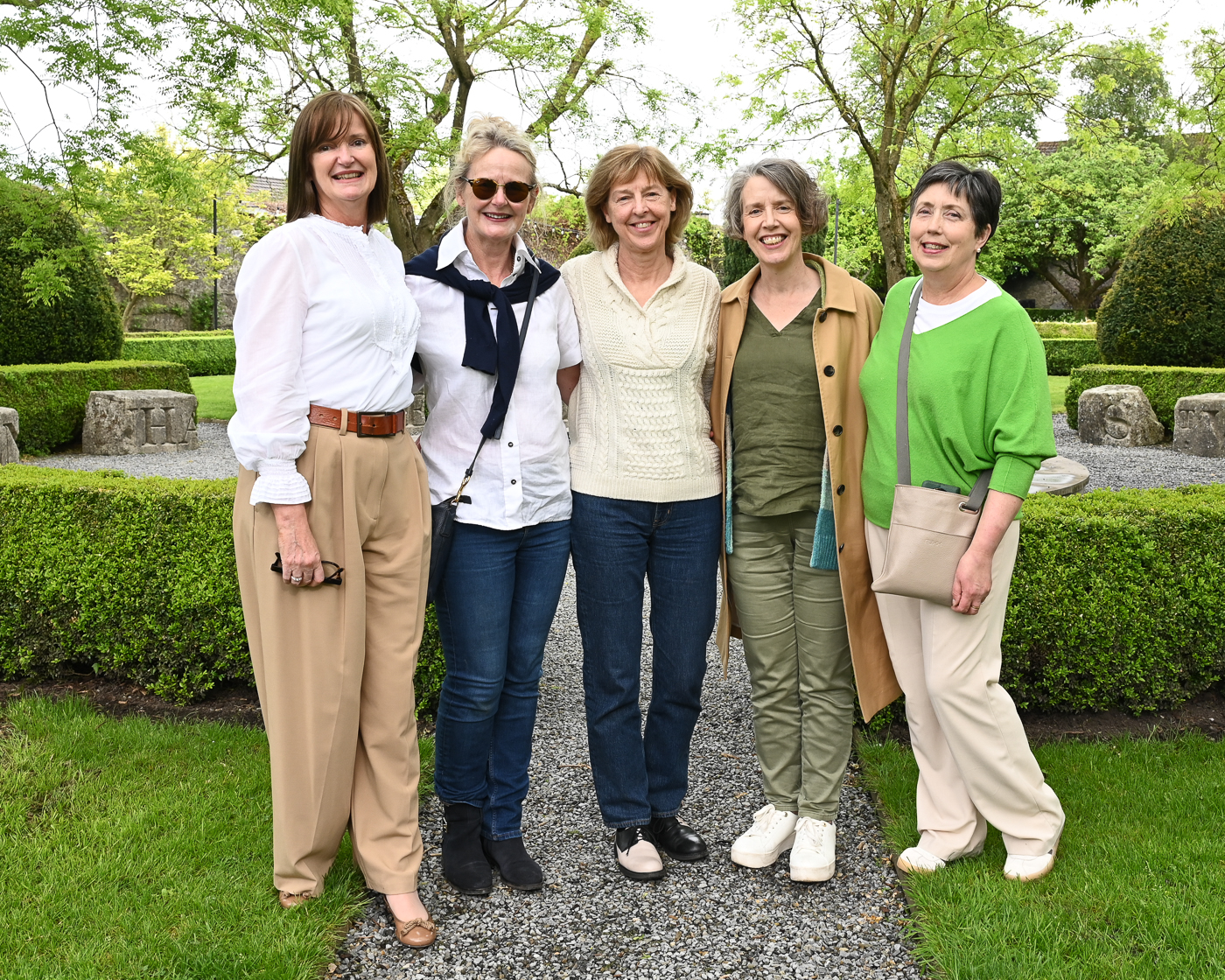A ‘secret garden’ in the centre of Kilkenny City is just waiting to be visited. The walled garden at Butler House is a peaceful gem in the heart of of Kilkenny. Earlier this year, the walled garden marked a special anniversary, 25 years since the garden was re-imagined by renowned garden designer Arthur Shackelton. Arthur was back in the walled garden for the occasion and was joined by Robert Miller, of Altamont Plants, to lead a walk of the garden. While the thunder showers tried to dampen the event, the many gardeners and heritage enthusiasts who went along were happy to relocated to the Orangerie in the gardens, where the talk, then gardening questions and answers continued. On his first visit to Butler House gardens, 25 years ago, Arthur described what he found as “pleasant but incoherent.” The garden needed a ‘sense of direction’ to make it enjoyable to visitors, he said. From the word go Susan Mosse was extremely involved, he recalled. They planted trees and made the garden terrace bigger. The advice ‘make your patio twice the size you think you need’ applies to everyone, the group was told. During the enjoyable event Arthur and Robert spoke about the evolution of the garden and the plans for its rejuvenation. Dating from the 18th century, the walled garden of Butler House is part of the dower house of Kilkenny Castle. Butler House is managed by the Kilkenny Civic Trust and is located on Patrick Street. The gardens can also be accessed through the Castle Yard, where the DCCI Gallery is located, if coming from Kilkenny Castle.