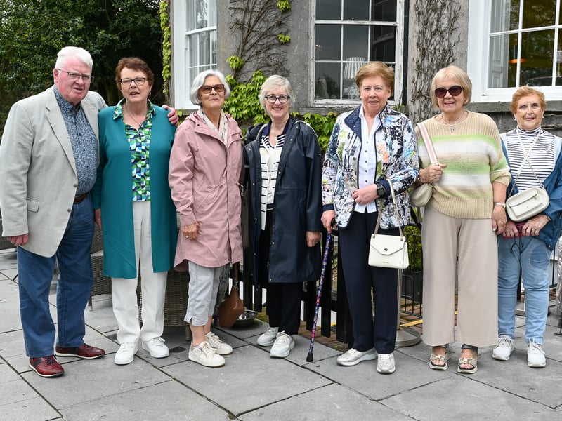 Members of Kilkenny Horticultural Society - David O’Sullivan, Martina Lynch, Ann O’Reilly, Patricia Burns, Mary Farrell, Catherine Tobin and Mary Hally
