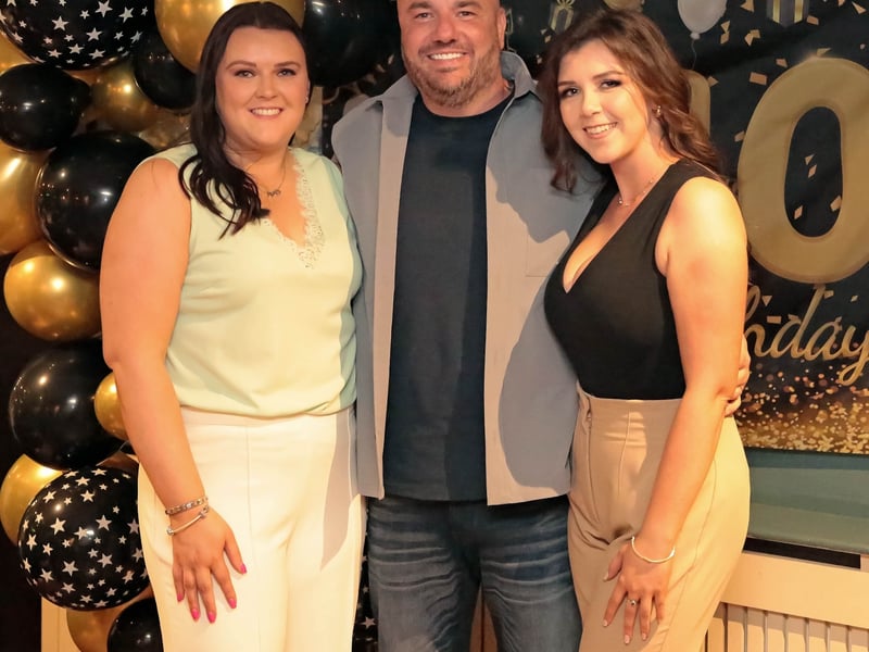 Caption: Arlene, Kevin, Makeala