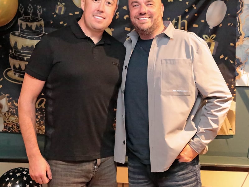 Caption: Dave Colt and Kevin
