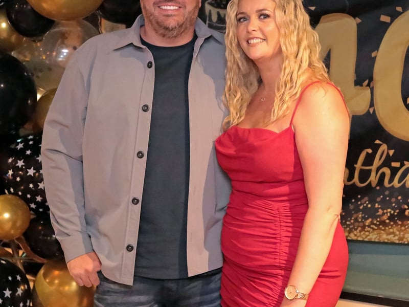 Caption: Kevin and Carol Hussey 