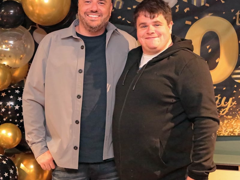 Caption: Kevin and Marky Mark 