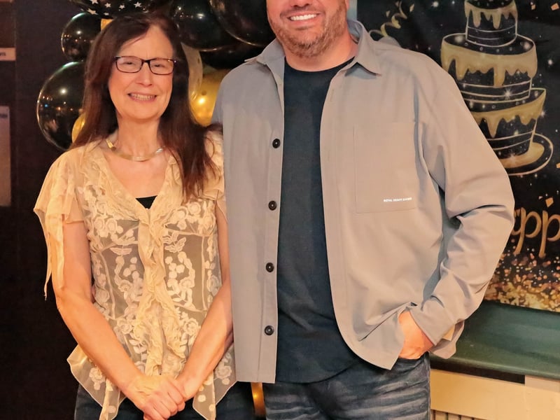 Caption: Kevin and Mary 