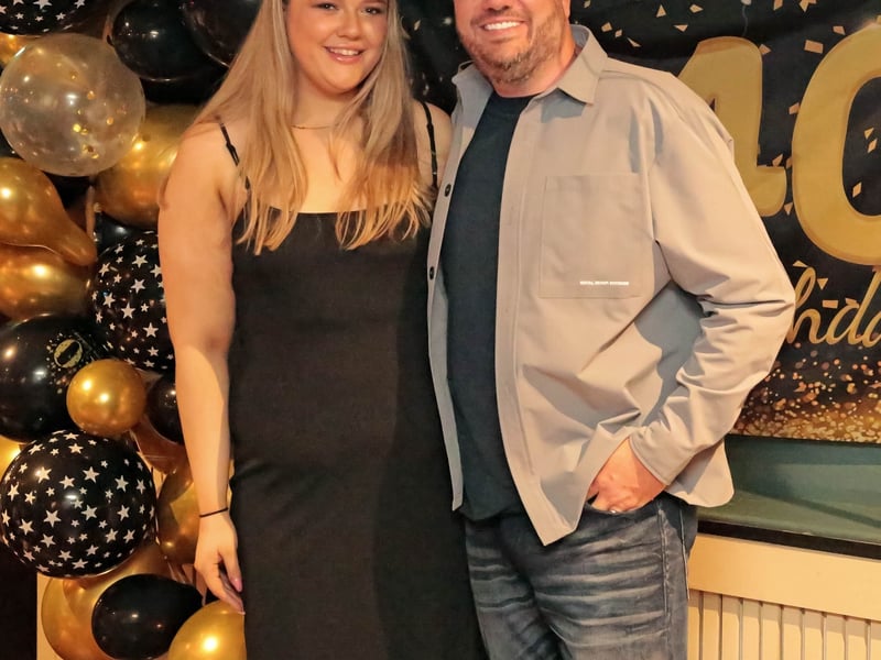 Caption: Kevin and his daughter Cora