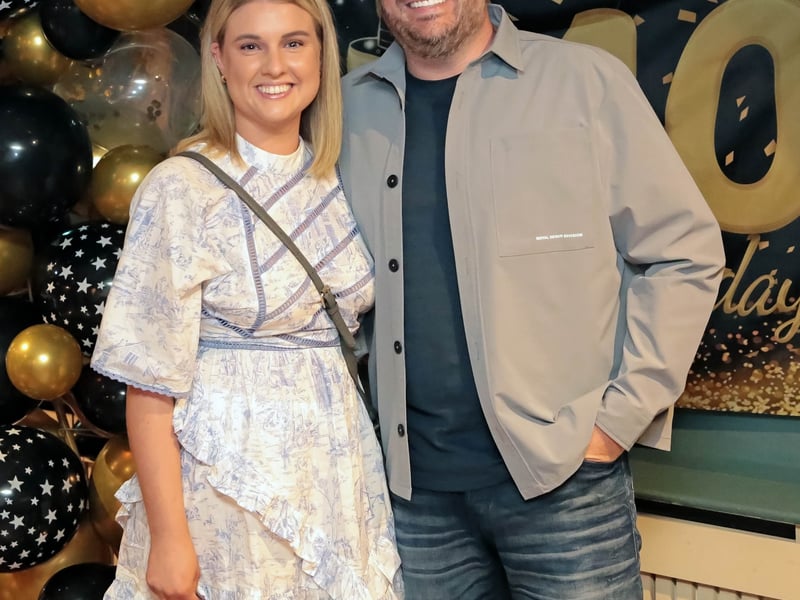Caption: Melissa and Kevin